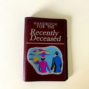Handbook for the Recently Deceased Passport Holder ~ Beetlejuice Gift